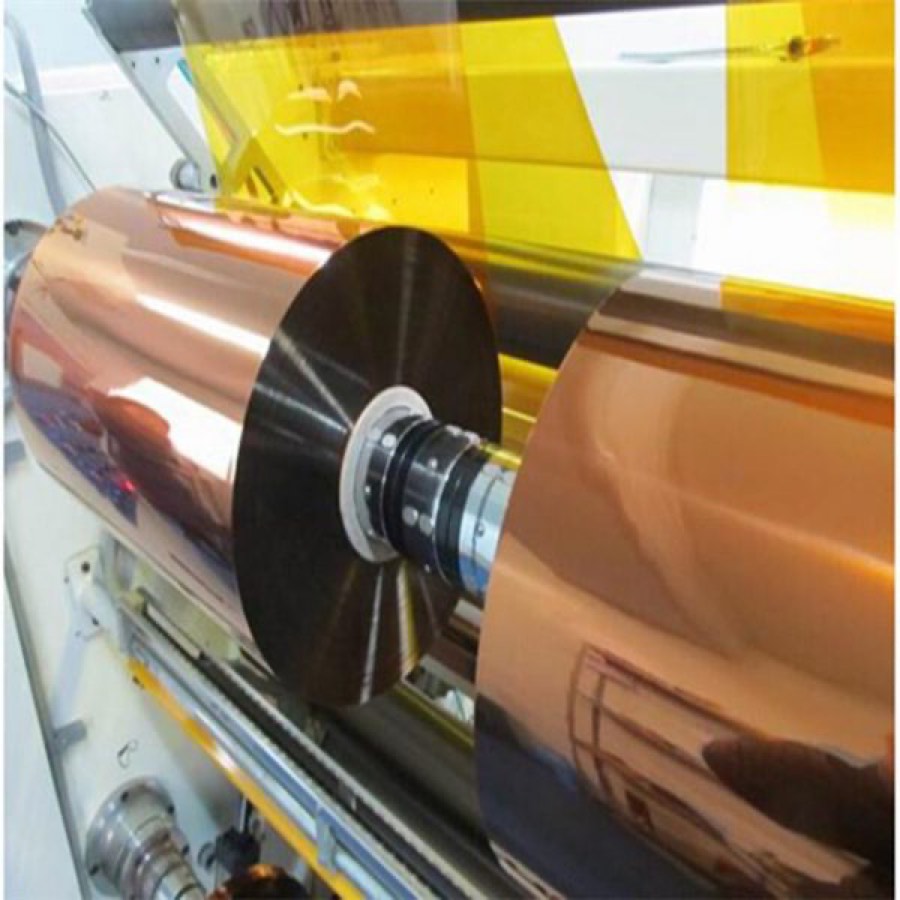 Kapton film rewinding